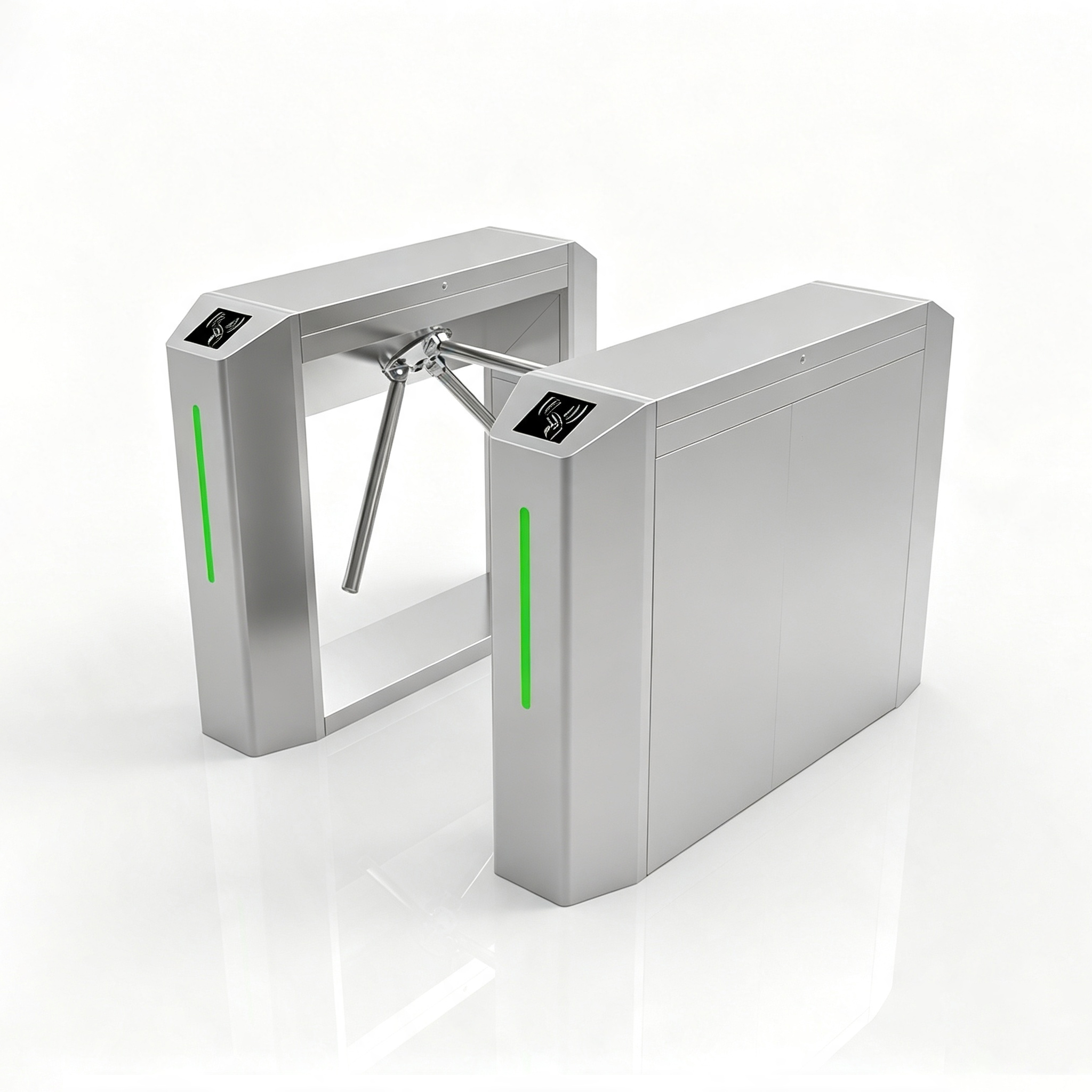 Heavy-Duty Anti-Tailgating Bridge Tripod Turnstile thumbnail 3