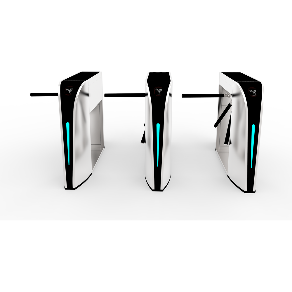 Sheet-Metal Reinforced Bridge Tripod Turnstile