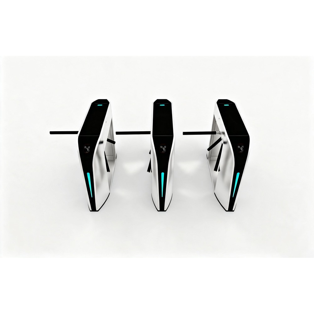 Sheet-Metal Reinforced Bridge Tripod Turnstile thumbnail 3