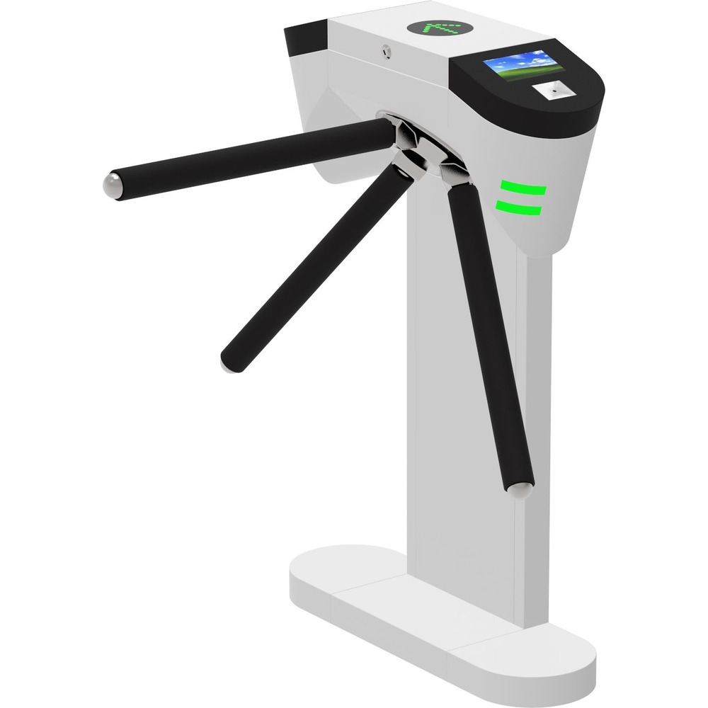 Vertical Column Space-Saving Tripod Turnstile thumbnail 2