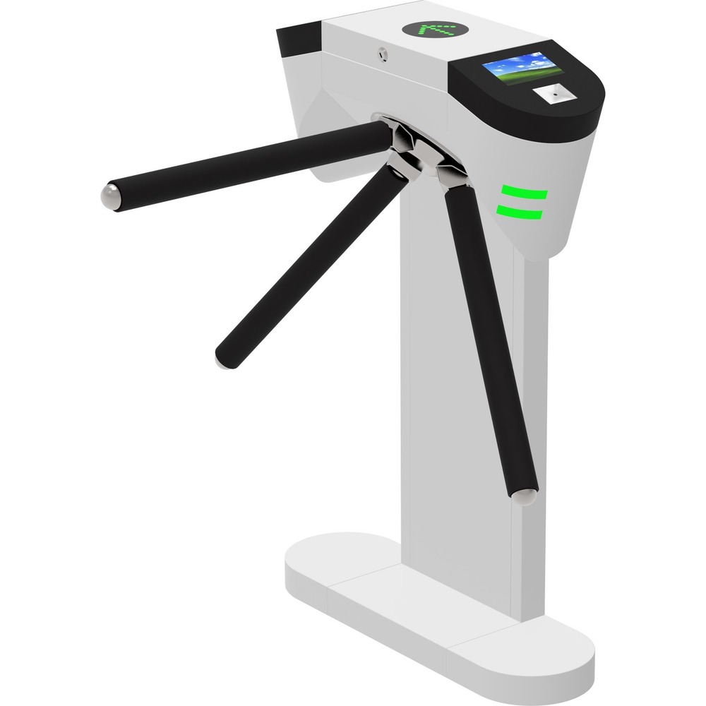 Vertical Column Space-Saving Tripod Turnstile thumbnail 3